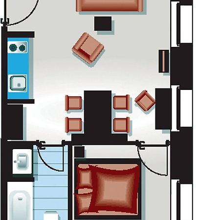Apartmenthotel Quartier M Leipzig Exteriör bild