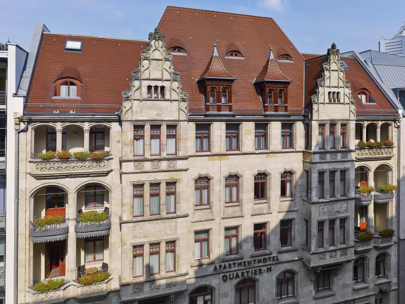 Apartmenthotel Quartier M Leipzig Exteriör bild